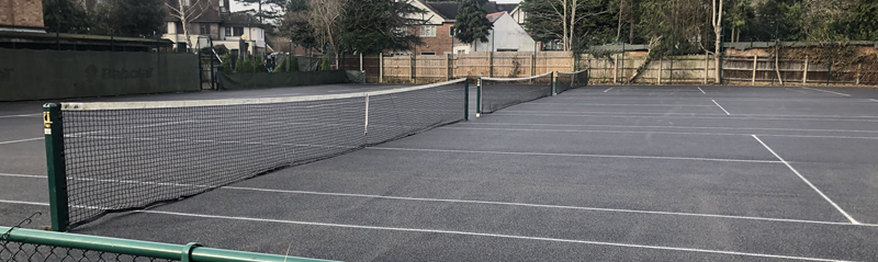 Temporary surface courts